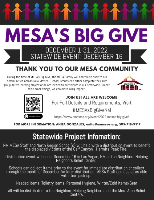 MESA Big Give