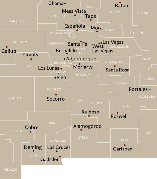 All NM MESA Regions